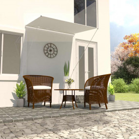 Awning Cream 100% polyester fabric with PA coating, Ste...