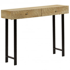 Console Table Mango wood brown Solid mango wood Standar...