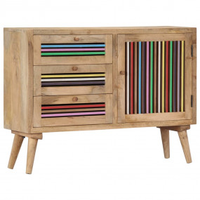 Sideboard Natural Mango Wood Solid Mango Wood and Engin...