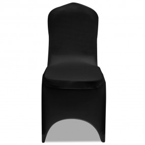Chair Cover Set of 100 Black 90% Polyester, 10% Elastan...