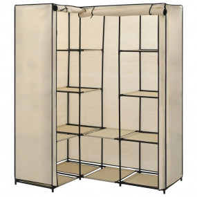 Wardrobe Cream Iron tube Large Wardrobe Other Modern