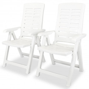 Outdoor Table And Chair White Plastic Medium Foldable
