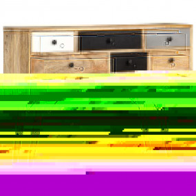 Sideboard Multicolor Solid Mango Wood Medium Sideboard