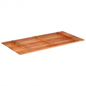 Table Top Natural wood tones Solid Sheesham wood 23.6 x...