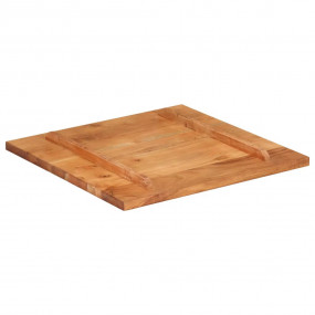Table Top Honey brown Solid acacia wood 24 in x 24 in D...