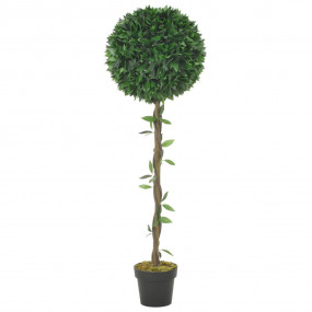 Artificial Plant Green and brown Plastic, wood, polyest...