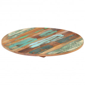 Table Top Varied colors with natural wood grain and sig...