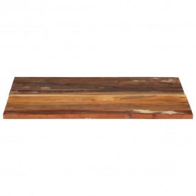 Table Top Various shades of brown Solid reclaimed wood