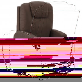 Stand Up Massage Chair Brown Faux leather, PVC, iron La...
