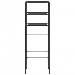 Storage Shelf Black Stainless Steel, Plastic, Non-Woven...