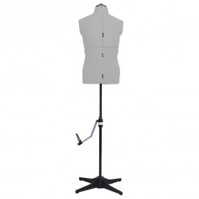 Dress Form Grey and Black Polyester, ABS 37-45 Height-A...