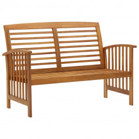 Garden Lounge Set Natural Wood Solid Acacia wood Standa...