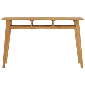 Console Table Natural Solid Teak Wood 47.2 in long Cons...