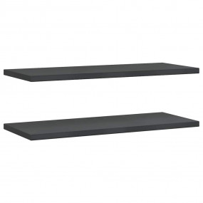 Wall Shelf Black Stainless steel with black coating Med...