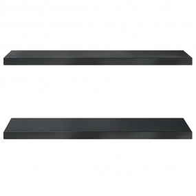 Wall Shelf Black Stainless Steel with black coating