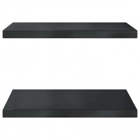 Wall Shelf Black Stainless Steel with black coating 19....
