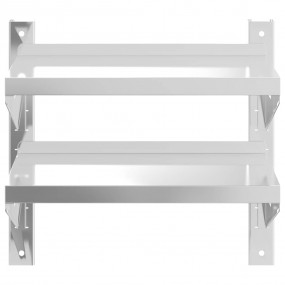 Wall Shelf Silver Stainless steel Medium Durable Wall S...