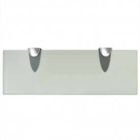 Floating Shelf Set of 2 Frosted Tempered safety glass, ...