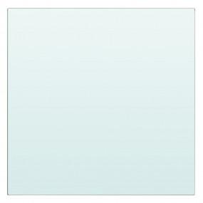 Glass Panel Set of 2 Clear Tempered glass 11.8 x 9.8 in