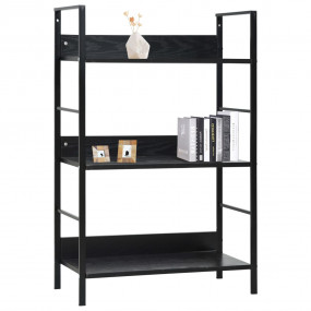 Shelf Cabinet Black Engineered wood, Steel Medium Books...