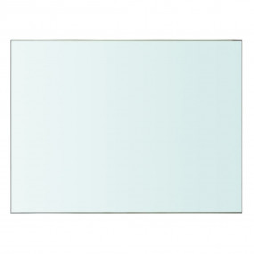 Glass Panel Set of 2 Clear Tempered Glass 15.7 x 11.8 i...