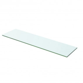 Glass Panel Set of 2 Clear Tempered glass 23.6x4.7 in D...