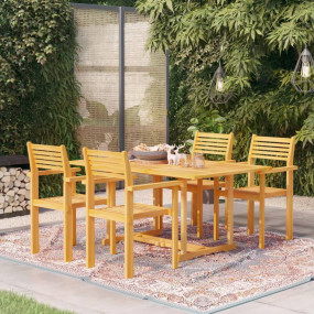 Garden Dining Set Teak