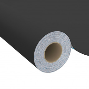 Furniture Film Black PVC 197 in x 35.4 in Adjustable Ar...