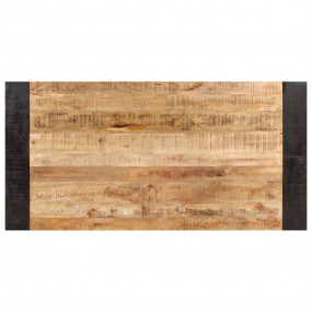 Dining Table Natural Wood Solid Mango Wood 70.9 in