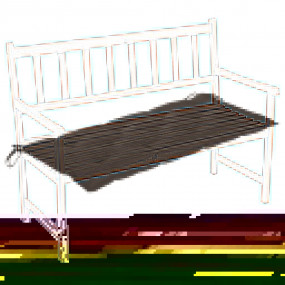 Garden Bench Natural Acacia Wood Solid Acacia Wood Stan...