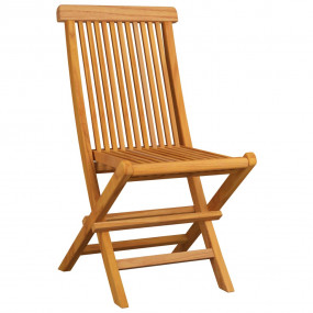Patio Chair Set of 4 Bright green, Natural wood