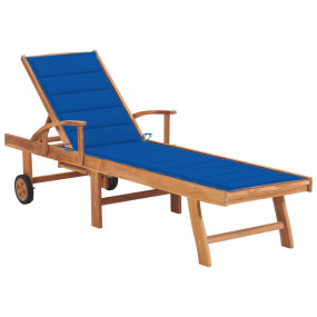 Sun Lounger Royal Blue