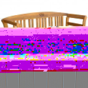 Garden Bench Wood Solid Acacia wood, 100% polyester Med...