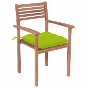 Patio Chair Set of 8 Teak Teak Wood Standard size for c...