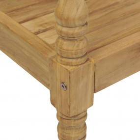 Batavia Chair Set of 4 Natural Teak