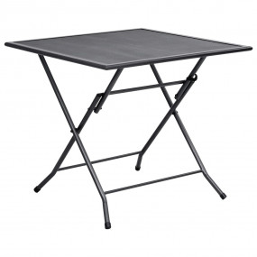 Dining Set Anthracite Steel Standard Dining Set Square
