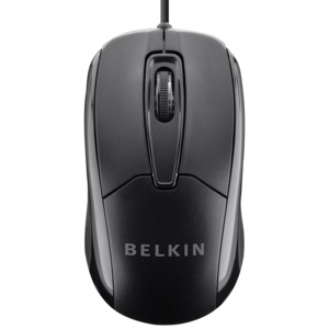 Belkin F5M010qBLK Wired USB Ergonomic Mouse with 4.9-Ft...