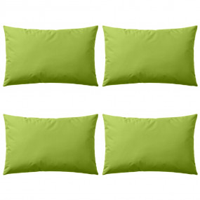 Outdoor Pillow Set of 4 Apple green