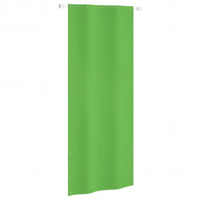 Balcony Screen Light Green Oxford fabric (100% polyeste...