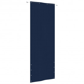 Balcony Screen Blue Oxford fabric (100% polyester) 31.5...