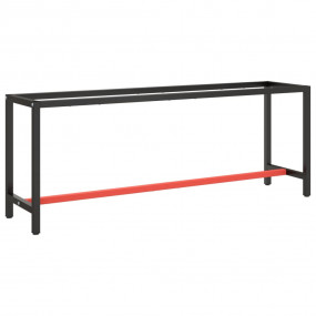 Work Bench Frame Matte black and matte red Powder-coate...