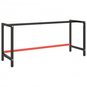 Work Bench Frame Matte black and matte red Powder-coate...