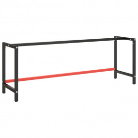 Work Bench Frame Matte black and matte red Powder-coate...