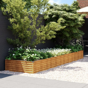 Garden Raised Bed Rusty Corten steel Large Decorative I...