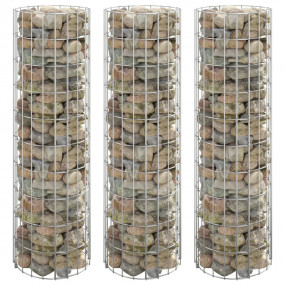 Gabion Raised Bed Silver Galvanized steel Medium Durabl...