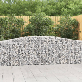 Gabion Basket Silver Galvanized iron Large Durable