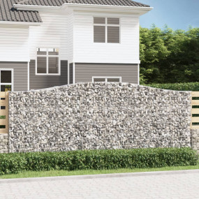 Gabion Basket Silver Galvanized Iron Extra Large Durabl...