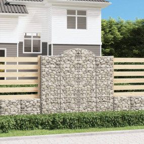 Gabion Basket Silver Galvanized Iron Large Tough Gabion...
