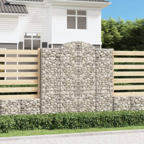 Gabion Basket Silver Galvanized Iron Large Durable