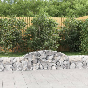 Gabion Basket Galvanized Silver Galvanized iron